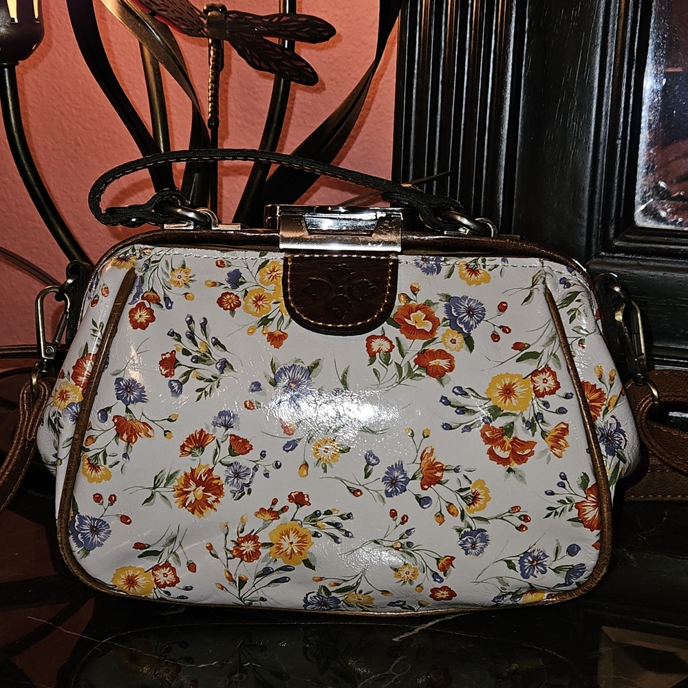 Patricia Nash Floral Crossbody Bag - Multicolor